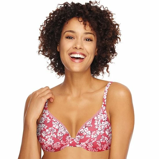 Hanes Ultimate® Soft Convertible T-Shirt Bra HU02 Claret Bouquet Hanes Ultimate® Soft Convertible T-Shirt Bra HU02 Claret Bouquet -Hanes Shop unnamed file 86