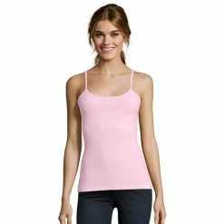 Women's Hanes® Stretch Cotton Camisole Black -Hanes Shop unnamed file 912