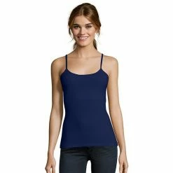 Women's Hanes® Stretch Cotton Camisole Black -Hanes Shop unnamed file 915