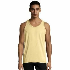 Men's Hanes® ComfortWash Garment-Dyed Tank Crimson Fall