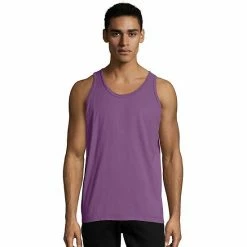 Men's Hanes® ComfortWash Garment-Dyed Tank Crimson Fall -Hanes Shop unnamed file 979
